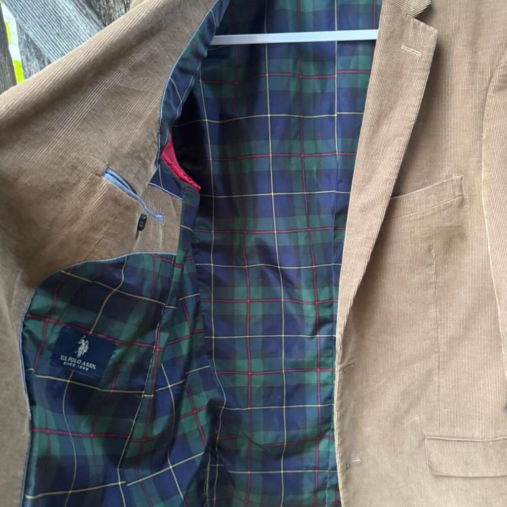 Polo-ralph-lauren Men's Tan and Brown Jacket